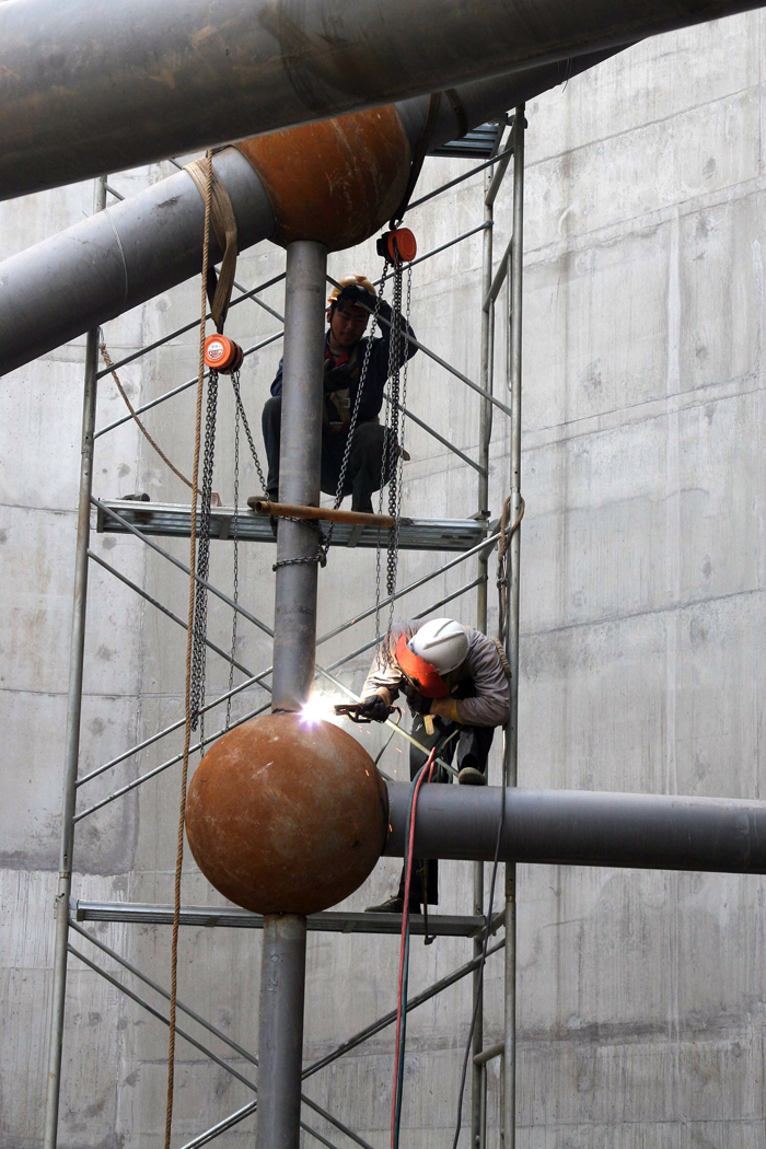 現(xiàn)場(chǎng)焊接