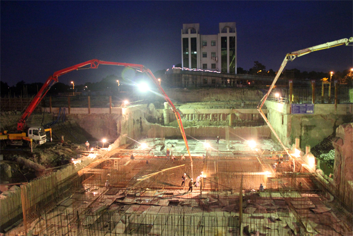 澆筑大會戰(zhàn)